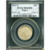 Image 1 : 1917-S 25C Type One MS63 Full Head PCGS. Speckled 1917-S 25C Type One MS63 Full Head PCGS.