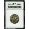Image 1 : 1924-S 25C MS64 ANACS. The leaf sprigs are sharp, 1924-S 25C MS64 ANACS.