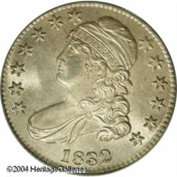 1832 50C Small Letters MS64 PCGS. O-102, R.1. The 1832 50C Small Letters MS64 PCGS.