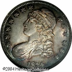 1834 50C Small Date, Small Letters MS65 NGC. O-116 1834 50C Small Date, Small Letters MS65 NGC.