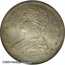 1837 50C MS63 PCGS. The Reeded Edge halves produce 1837 50C MS63 PCGS.