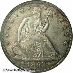 1853 50C Arrows and Rays MS64 NGC. To speed up pro 1853 50C Arrows and Rays MS64 NGC.