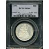 Image 1 : 1879 50C MS64 PCGS. The bright surfaces reveal nea 1879 50C MS64 PCGS.