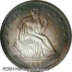 1890 50C PR66 NGC. The luminous rose-gray centers 1890 50C PR66 NGC.