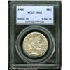 1903 50C MS62 PCGS. Light olive-gold color visits 1903 50C MS62 PCGS.