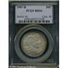 Image 1 : 1907-D 50C MS64 PCGS. Both sides have a coating of 1907-D 50C MS64 PCGS.