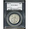 Image 1 : 1927-S 50C MS63 PCGS. Softly struck, satiny, and c 1927-S 50C MS63 PCGS.