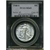 1940-S 50C MS65 PCGS. Untoned with thick mint fros 1940-S 50C MS65 PCGS.