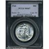 Image 1 : 1943 50C MS67 PCGS. This Walker is awash in vibran 1943 50C MS67 PCGS.