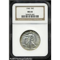 1946 50C MS66 NGC. A well struck Gem that has ligh 1946 50C MS66 NGC.