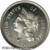 Image 1 : 1868 3CN Three Cent Nickel, Judd-618, Pollock-687, R 1868 3CN Three Cent Nickel, Judd-618, Pollock-6