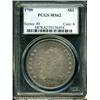 Image 3 : 1799 S$1 MS62 PCGS. B-9, BB-166, R.1. Die State II 1799 S$1 MS62 PCGS.