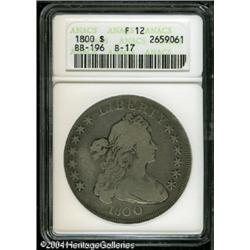 1800 S$1 12 Arrows Fine 12 ANACS. B-17, BB-196. Ea 1800 S$1 12 Arrows Fine 12 ANACS.