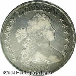 1803 S$1 Small 3 VF35 PCGS. B-4, BB-254, High R.3. 1803 S$1 Small 3 VF35 PCGS.