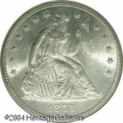 1859-O S$1 MS63 NGC. Prior to the Treasury release 1859-O S$1 MS63 NGC.