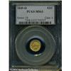 Image 3 : 1849-O G$1 MS63 PCGS. Minted in abundant numbers w 1849-O G$1 MS63 PCGS.