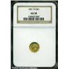 1851-O G$1 AU58 NGC. Luster beckons from protected 1851-O G$1 AU58 NGC.