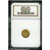 Image 1 : 1856-S G$1 Type Two XF45 NGC. Bold and lustrous fo 1856-S G$1 Type Two XF45 NGC.