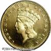 Image 1 : 1886 G$1 MS66 PCGS. A simply breathtaking Gold Dol 1886 G$1 MS66 PCGS.