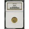 Image 3 : 1900 $2 1/2 MS66 NGC. Smooth satiny surfaces and w 1900 $2 1/2 MS66 NGC.
