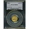 Image 1 : 1910 $2 1/2 MS62 PCGS. Generally well struck, with 1910 $2 1/2 MS62 PCGS.