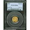 Image 3 : 1912 $2 1/2 MS64 PCGS. Full, pinpoint striking det 1912 $2 1/2 MS64 PCGS.