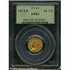 1914-D $2 1/2 MS62 PCGS. Deep peach-gold patina, a 1914-D $2 1/2 MS62 PCGS.