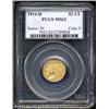 Image 1 : 1914-D $2 1/2 MS62 PCGS. Boldly struck with pretty 1914-D $2 1/2 MS62 PCGS.