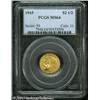 Image 1 : 1915 $2 1/2 MS64 PCGS. A beautifully preserved and 1915 $2 1/2 MS64 PCGS.
