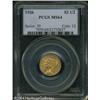 Image 1 : 1926 $2 1/2 MS64 PCGS. Straw-gold patina overlays 1926 $2 1/2 MS64 PCGS.