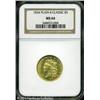 Image 3 : 1834 $5 Plain 4 MS64 NGC. Second Head, Small Plain 1834 $5 Plain 4 MS64 NGC.