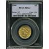 Image 1 : 1905 $5 MS64 PCGS. Bright yellow-gold patina overl 1905 $5 MS64 PCGS.