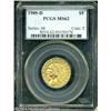 Image 1 : 1909-D $5 MS62 PCGS. Very sharp detail with somewh 1909-D $5 MS62 PCGS.