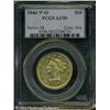 Image 3 : 1846/5-O $10 AU50 PCGS. The 6 in the date has a di 1846/5-O $10 AU50 PCGS.