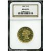 Image 3 : 1847 $10 MS64 Prooflike NGC. With 862,258 coins pr 1847 $10 MS64 Prooflike NGC.