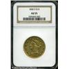 Image 1 : 1856-S $10 AU55 NGC. Nicely defined, except for th 1856-S $10 AU55 NGC.
