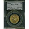 Image 1 : 1881-S $10 MS62 PCGS. Generally well struck, with 1881-S $10 MS62 PCGS.