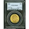 Image 1 : 1883 $10 MS62 PCGS. Peach and greenish-gold colors 1883 $10 MS62 PCGS.