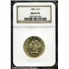 Image 1 : 1883 $10 MS63 Prooflike NGC. A well struck and exc 1883 $10 MS63 Prooflike NGC.