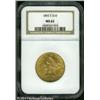 Image 1 : 1893-S $10 MS62 NGC. A meticulously struck and lus 1893-S $10 MS62 NGC.
