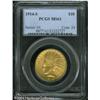 1914-S $10 MS61 PCGS. An attractive representative 1914-S $10 MS61 PCGS.