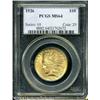 1926 $10 MS64 PCGS. A well struck representative t 1926 $10 MS64 PCGS.