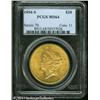 Image 3 : 1854-S $20 MS64 PCGS. More than twenty years ago, 1854-S $20 MS64 PCGS.