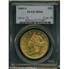 Image 3 : 1869-S $20 MS61 PCGS. A lower-end Mint State examp 1869-S $20 MS61 PCGS.