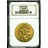 Image 3 : 1870 $20 AU58 NGC. The 1870 is conditionally scarc 1870 $20 AU58 NGC.