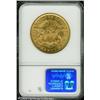 Image 2 : 1874 $20 MS60 NGC. Bright yellow-gold surfaces are 1874 $20 MS60 NGC.