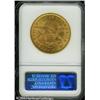 Image 2 : 1875 $20 MS61 NGC. Generally well struck, with pea 1875 $20 MS61 NGC.