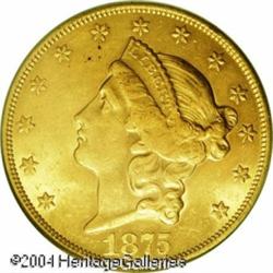 1875-CC $20 MS60 PCGS. Along with the 1884-CC and 1875-CC $20 MS60 PCGS.