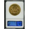 Image 2 : 1876 $20 MS61 NGC. Bright peach-gold patina, with 1876 $20 MS61 NGC.