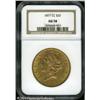 Image 1 : 1877-CC $20 AU58 NGC. Mostly brilliant with deep g 1877-CC $20 AU58 NGC.